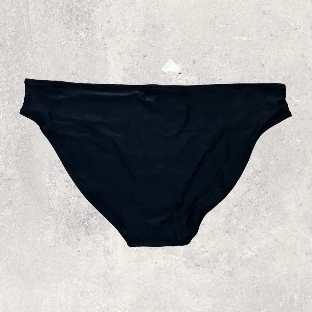 Aerie Swim Full Coverage‎ Black Bikini Bottom - XXL